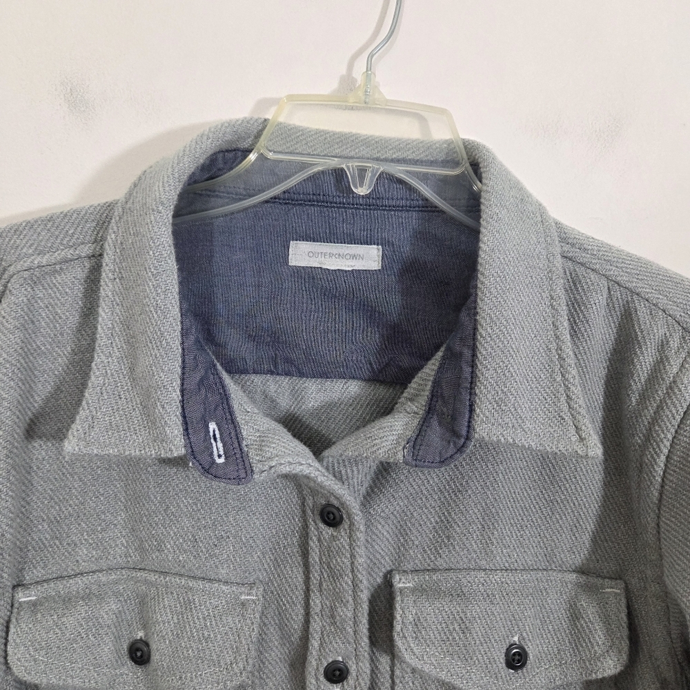 Outerknown Grey Blanket Shirt - Picture 4 of 10